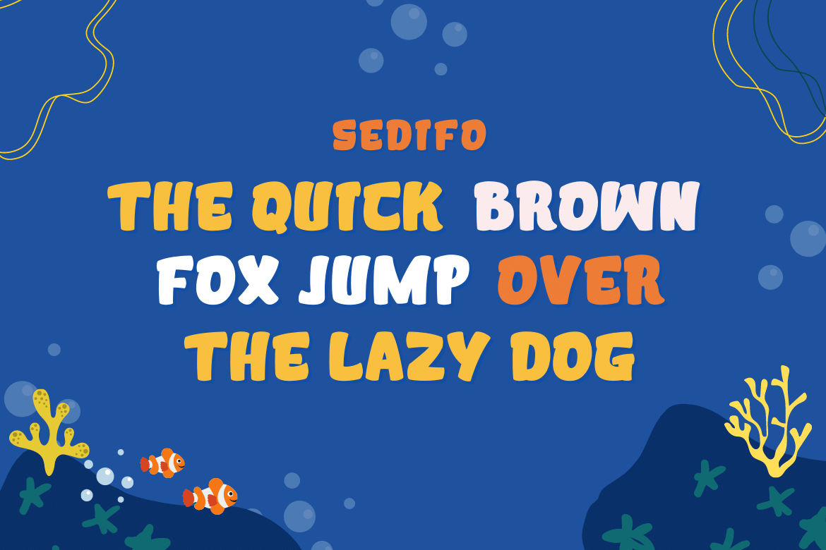 Sedifo Font preview image 2