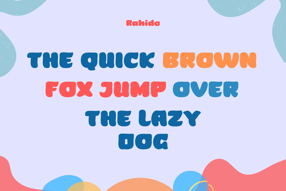 Rahido Font preview image 2