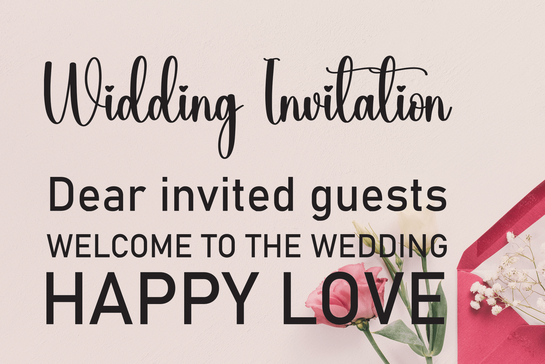 Flowerpink Font preview image 4