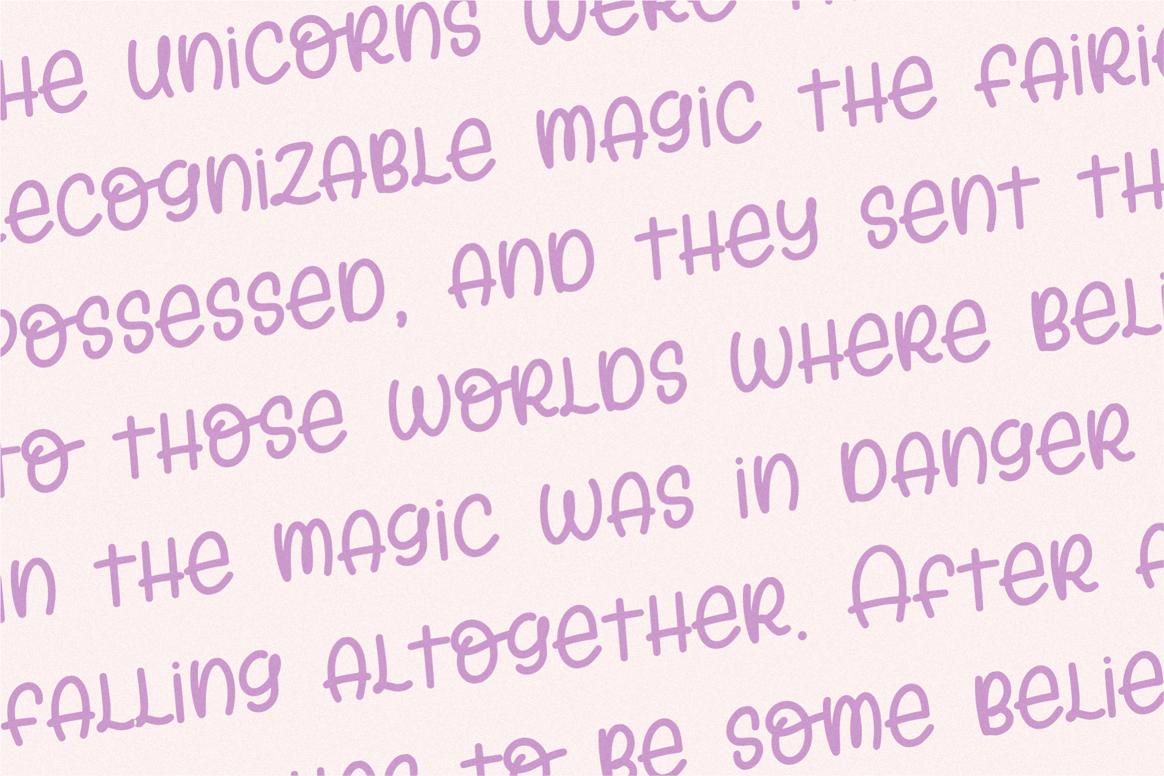 Sunday Unicorn Font preview image 5