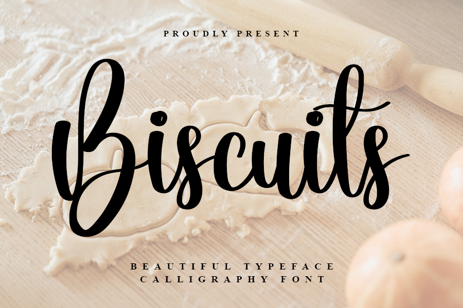 Biscuits Script Font