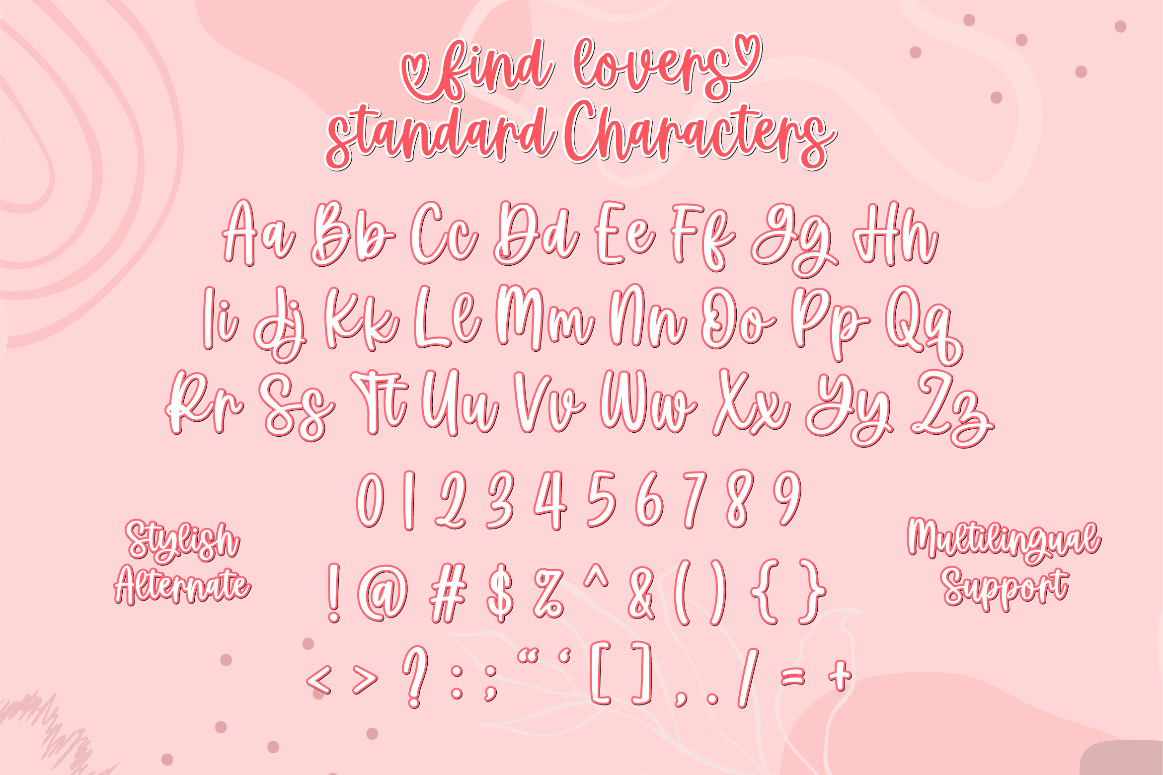 Find Lovers Font preview image 3