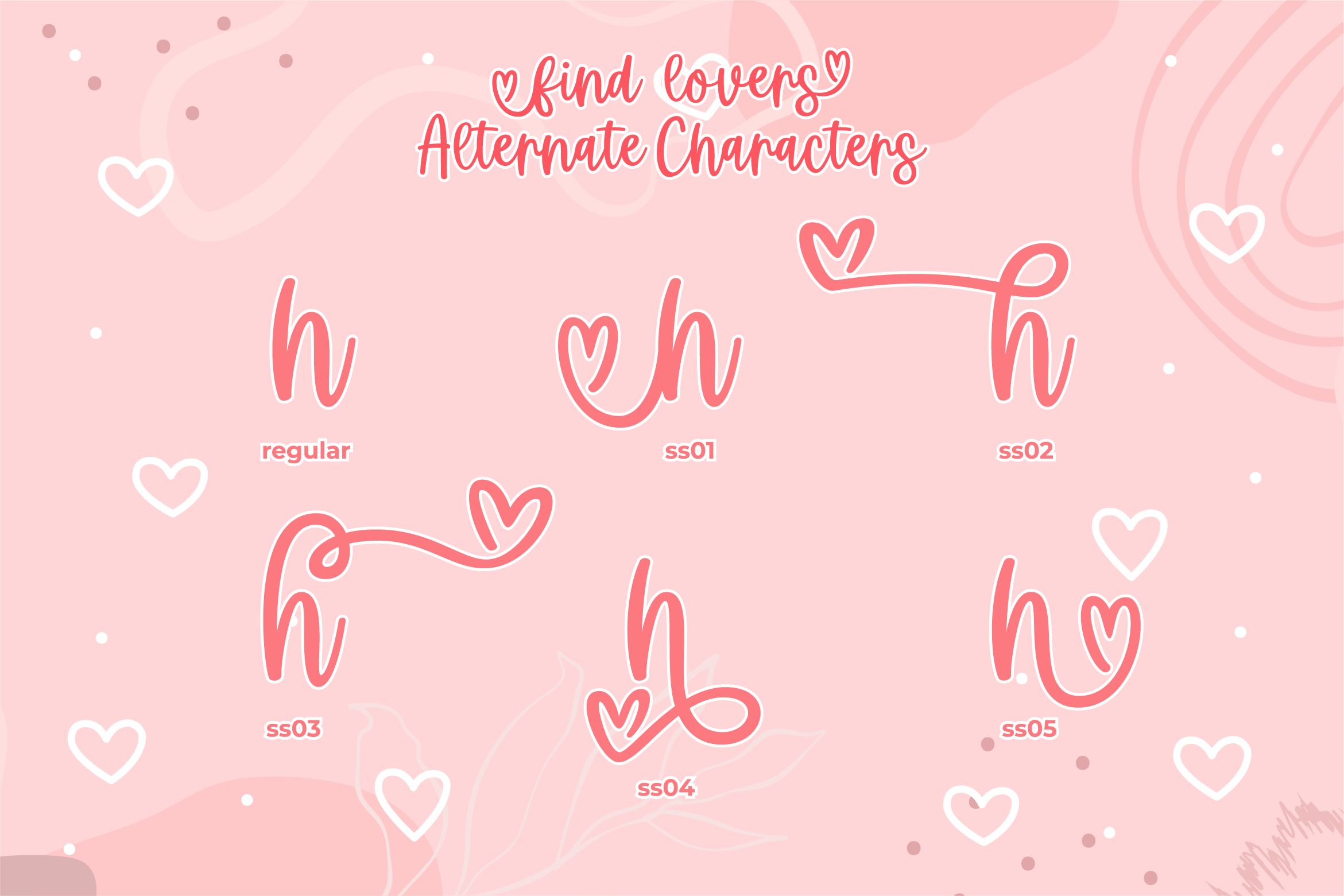 Find Lovers Font preview image 4