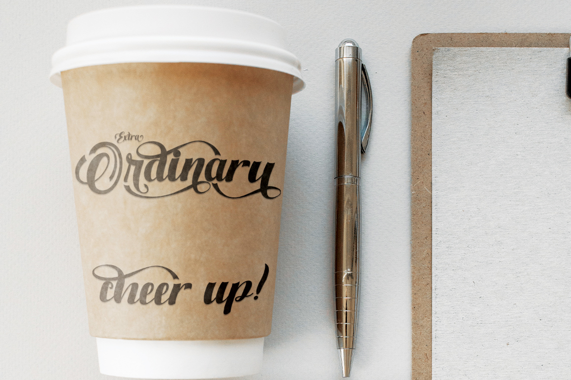 Extra Ordinary Font preview image 4