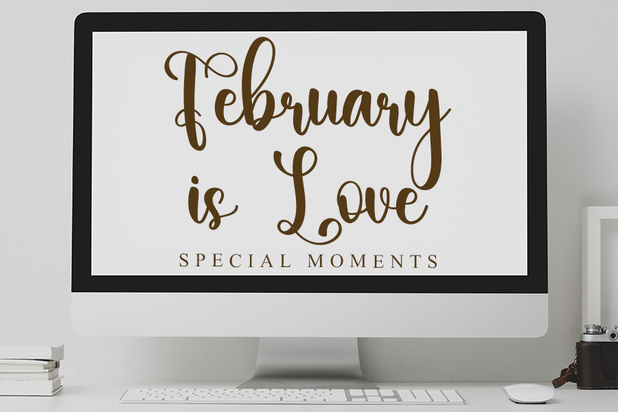 Valentine Calligraphy Typeface preview image 5