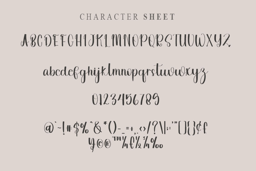 Wedding Signature Font preview image 4