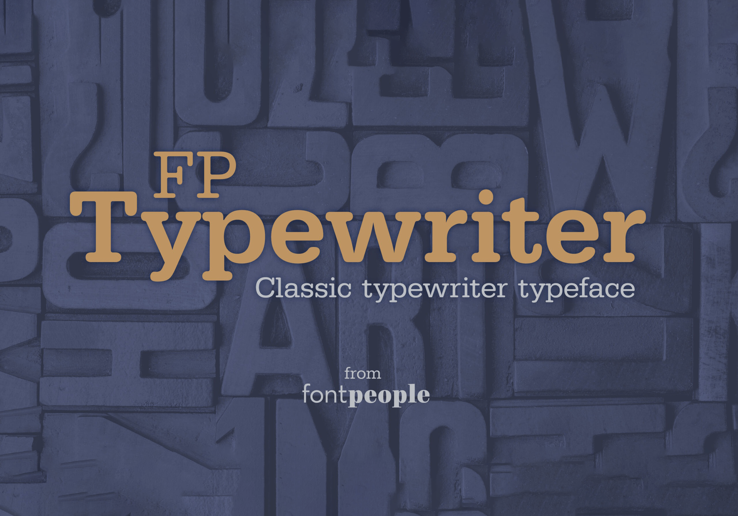 FP Typewriter Slab Serif Font