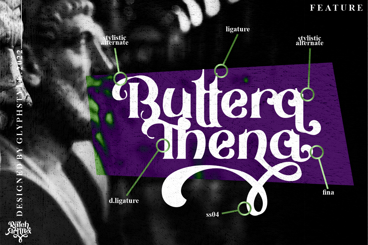 Raich Artifex Font preview image 4