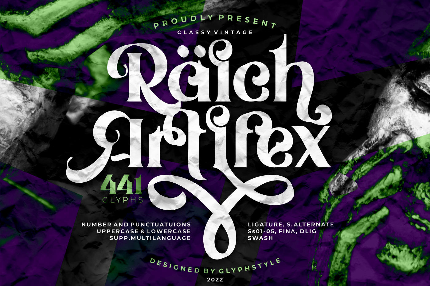 Raich Artifex Serif Font