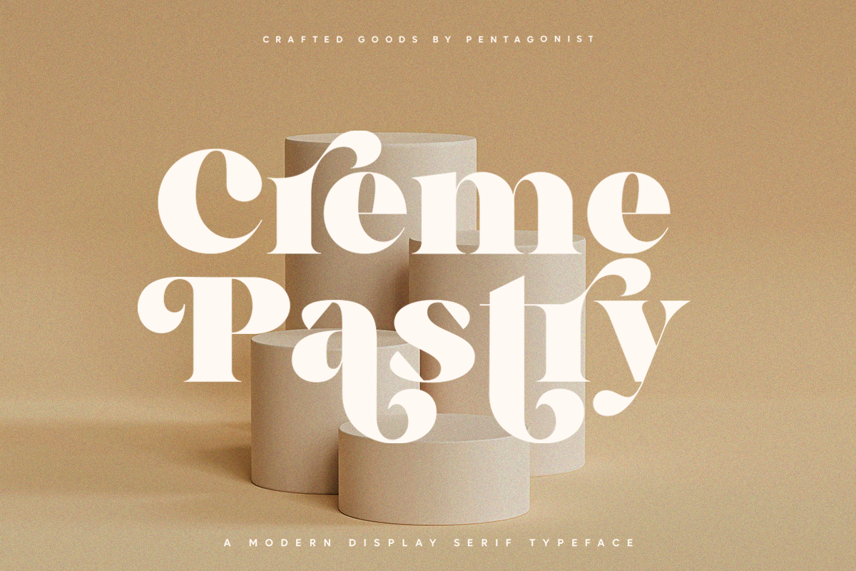 Creme Pastry Serif Font