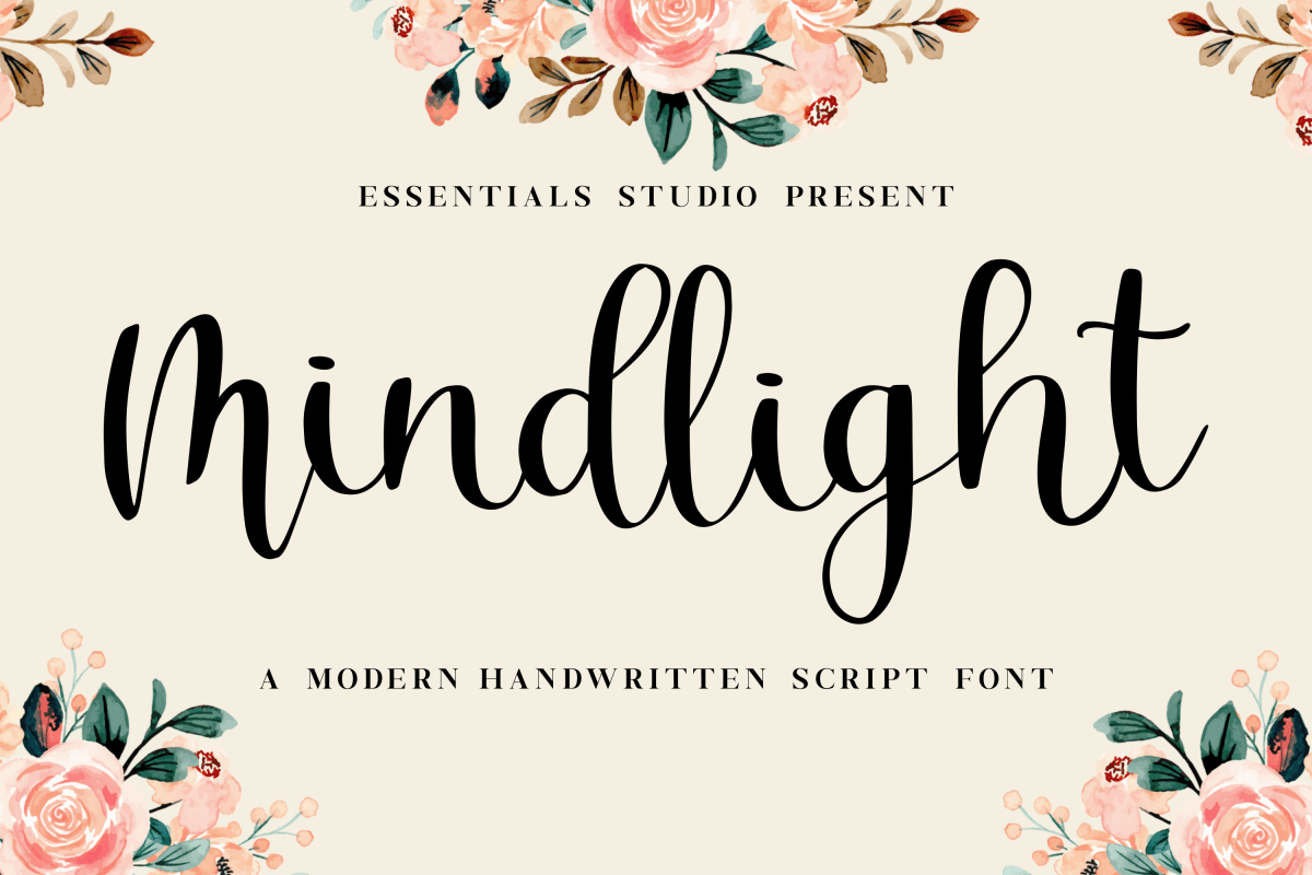 Mindlight Script Font