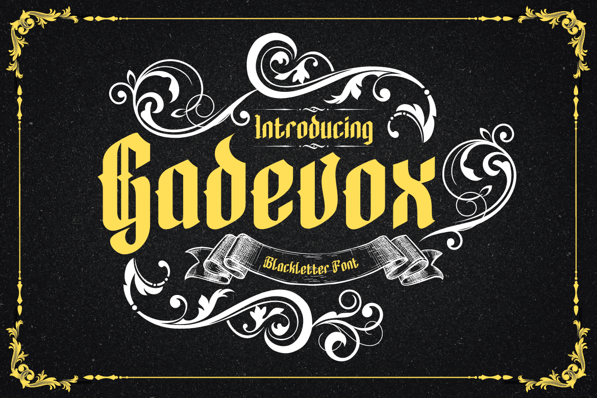 Gadevox Display Font