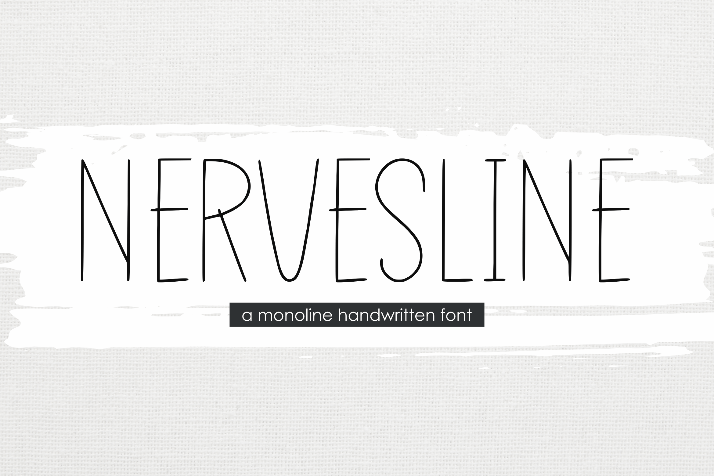 Nervesline Display Font