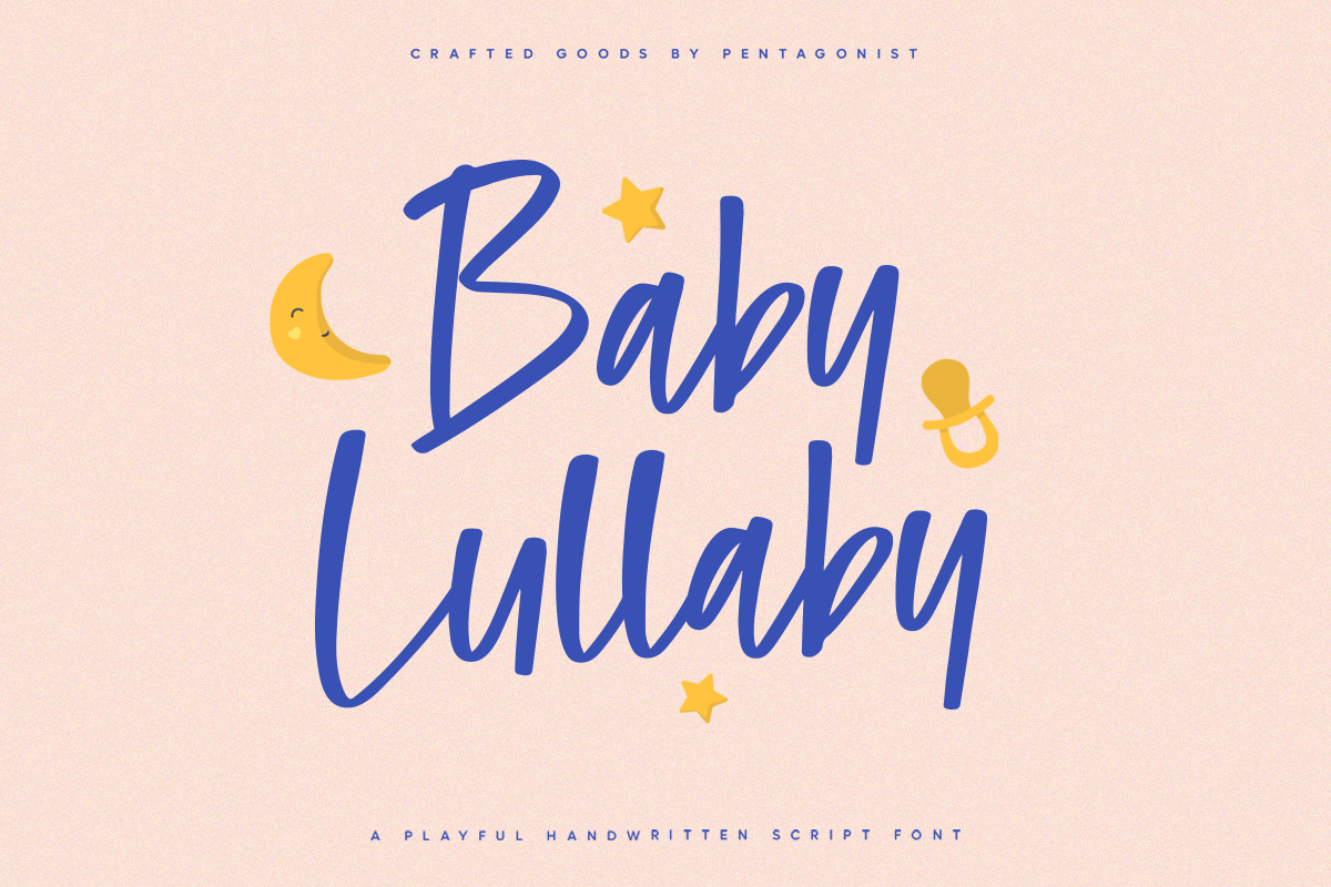 Baby Lullaby Script Font