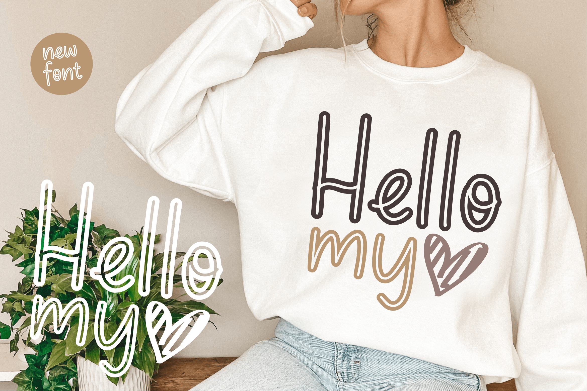 Chocobelly Font preview image 2