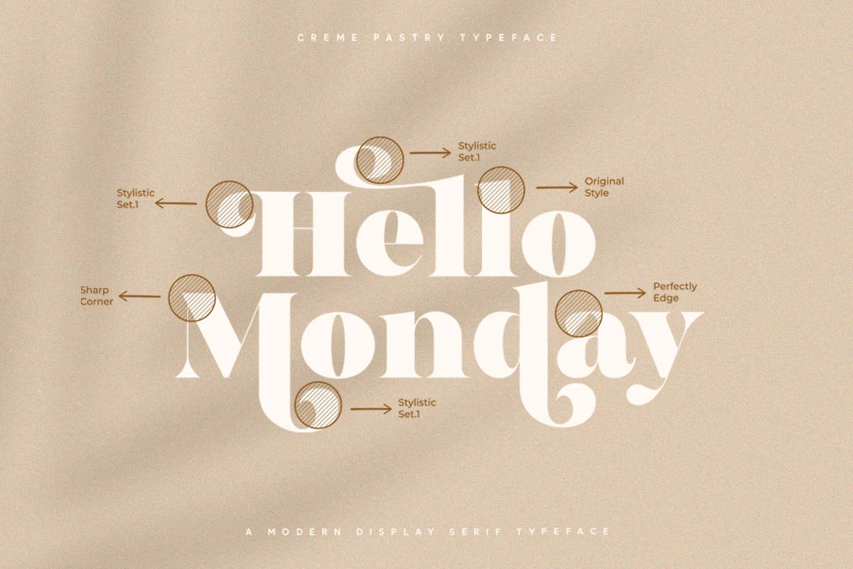 Creme Pastry Font preview image 2