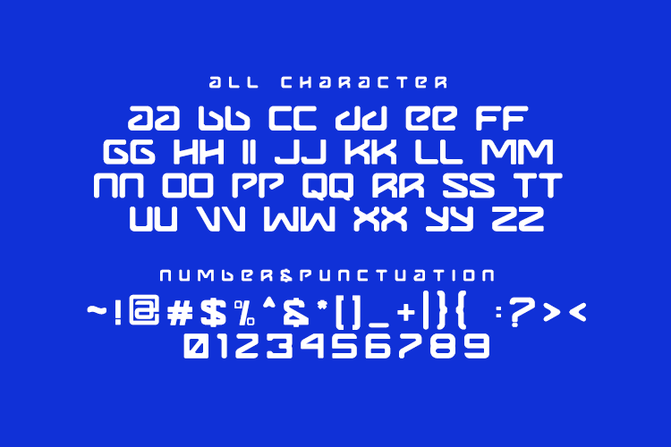 Metavers Rounded Font preview image 2