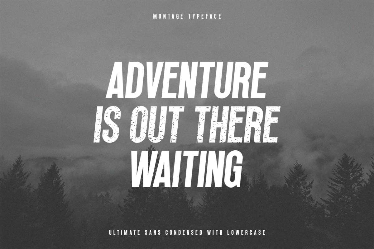 Montage Font preview image 2