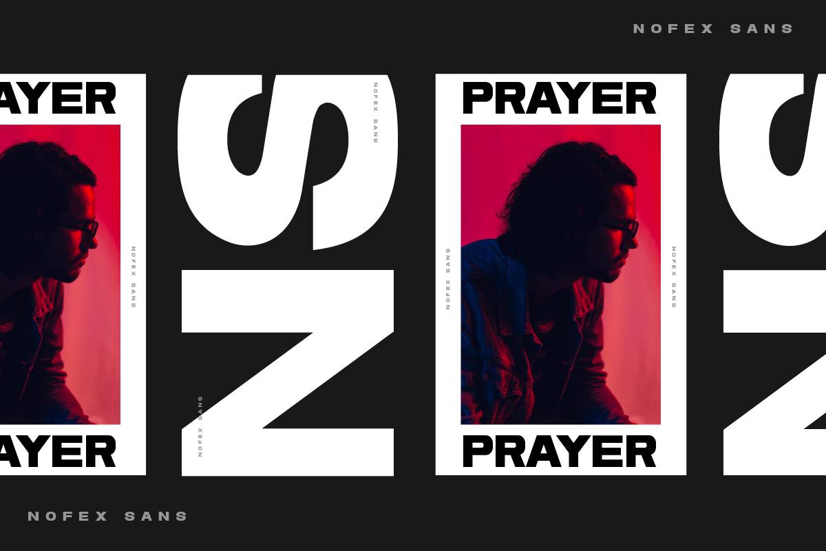 Nofex Font preview image 4