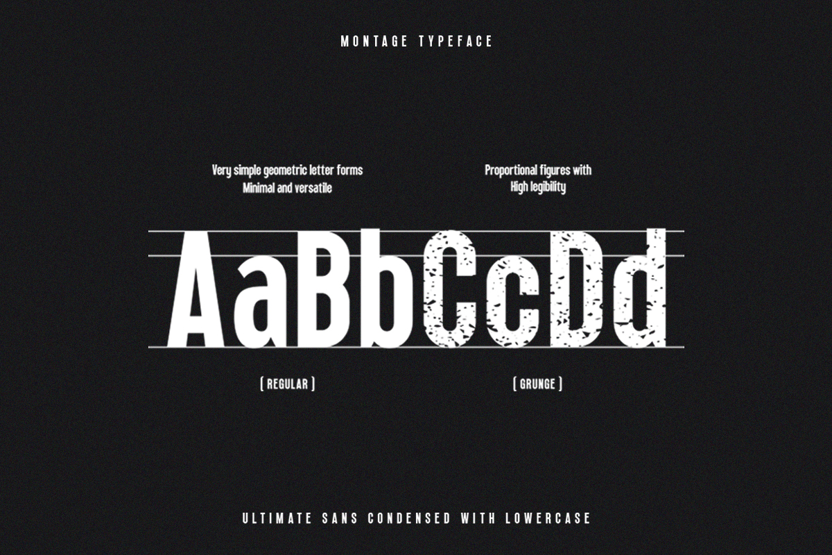 Montage Font preview image 5