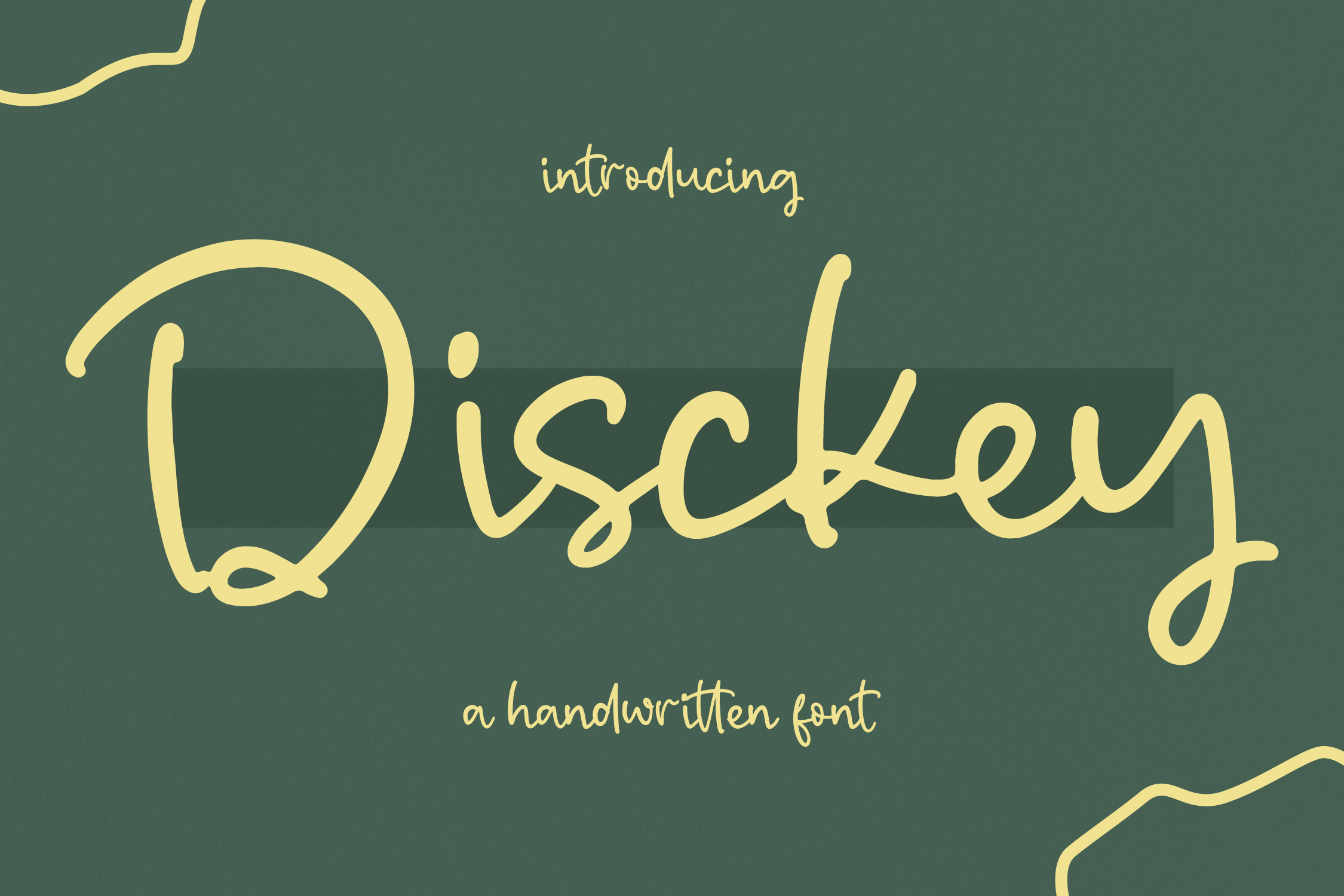Disckey Script Font