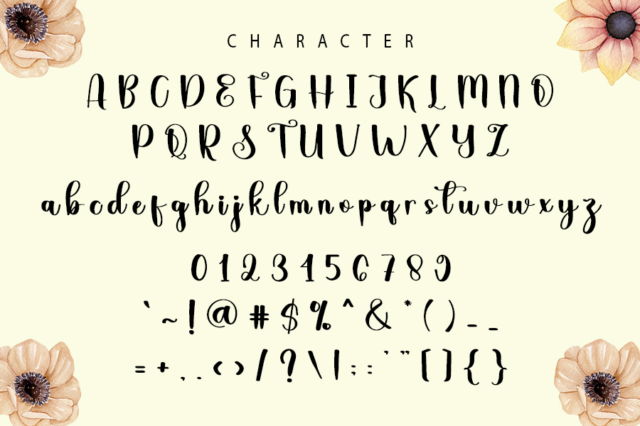 Handwriting Typeface preview image 5