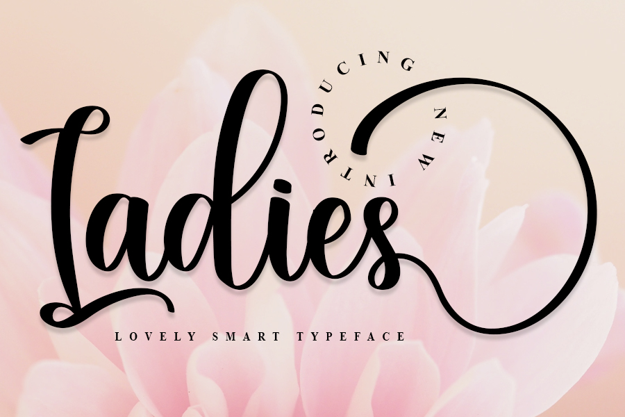 Ladies Script Typeface