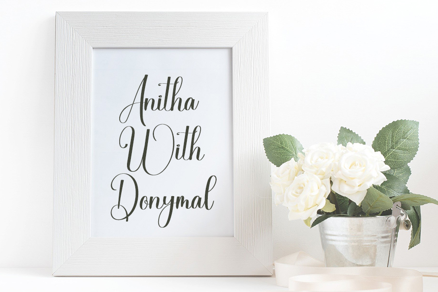 Lavender Font preview image 2