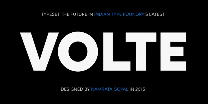 Volte Font Family preview image 1