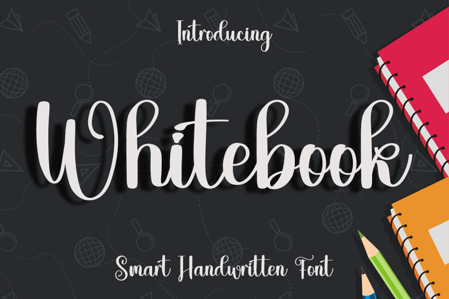 Whitebook Script Font