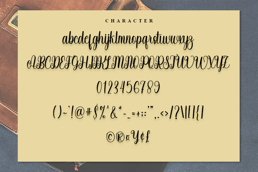 Williams Font preview image 4