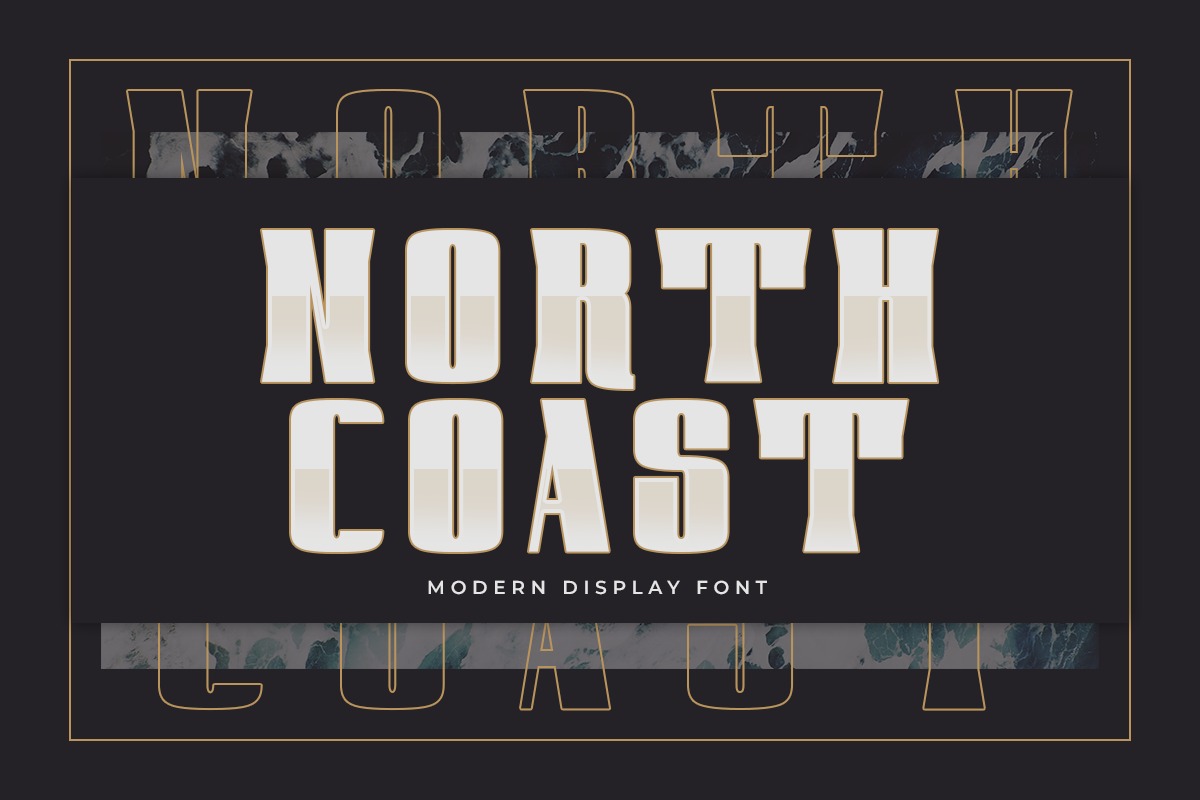 Northcoast Display Font