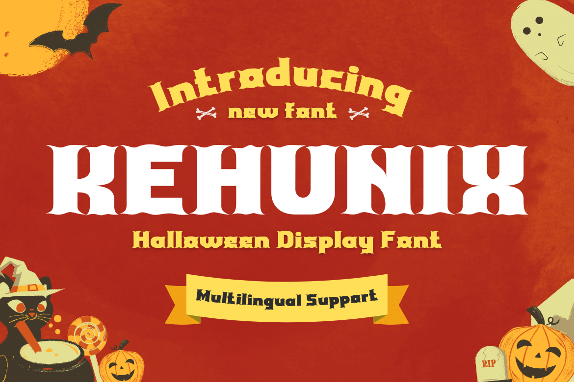 Kehunix Display Font