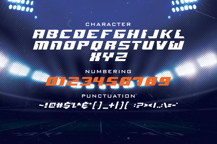 Quarterback Font preview image 2