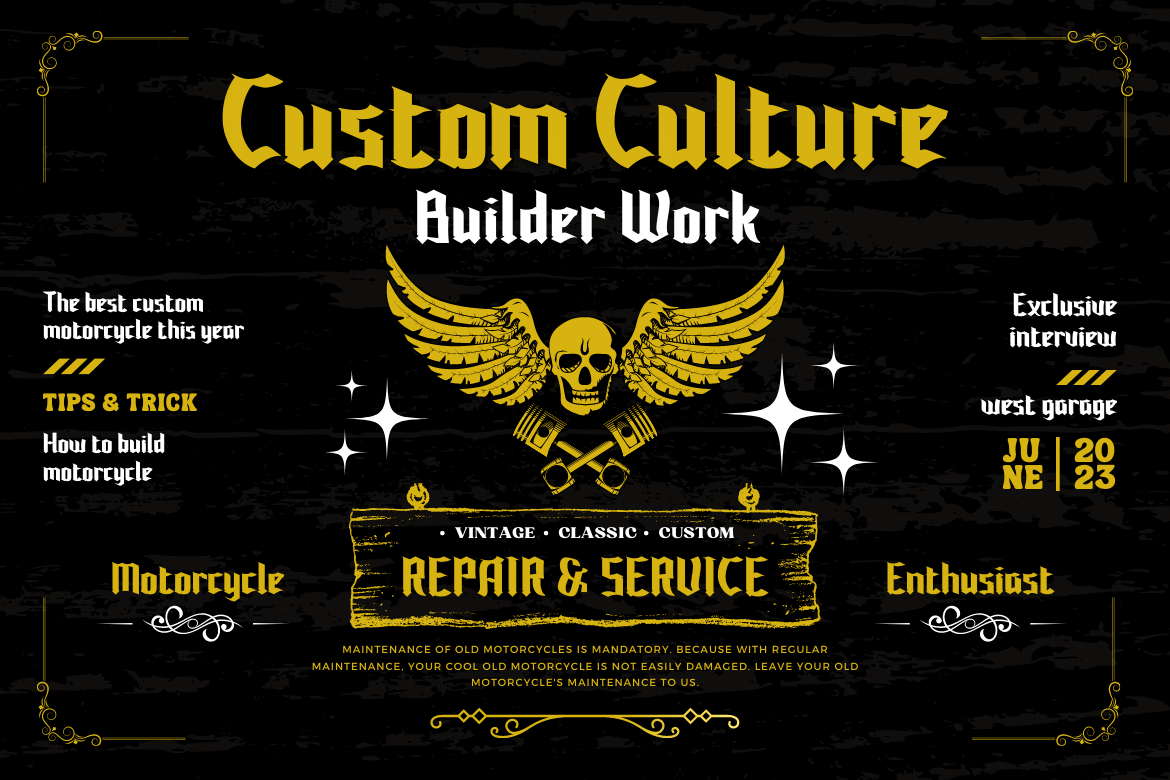 Wukang Font preview image 2