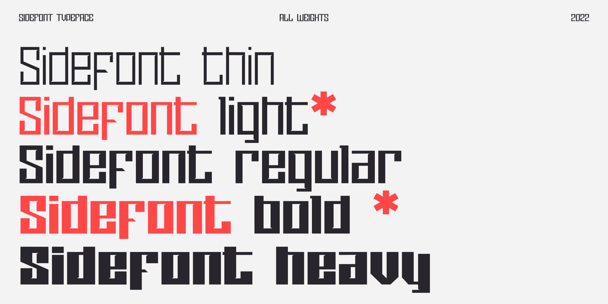 Sidefont Font preview image 4