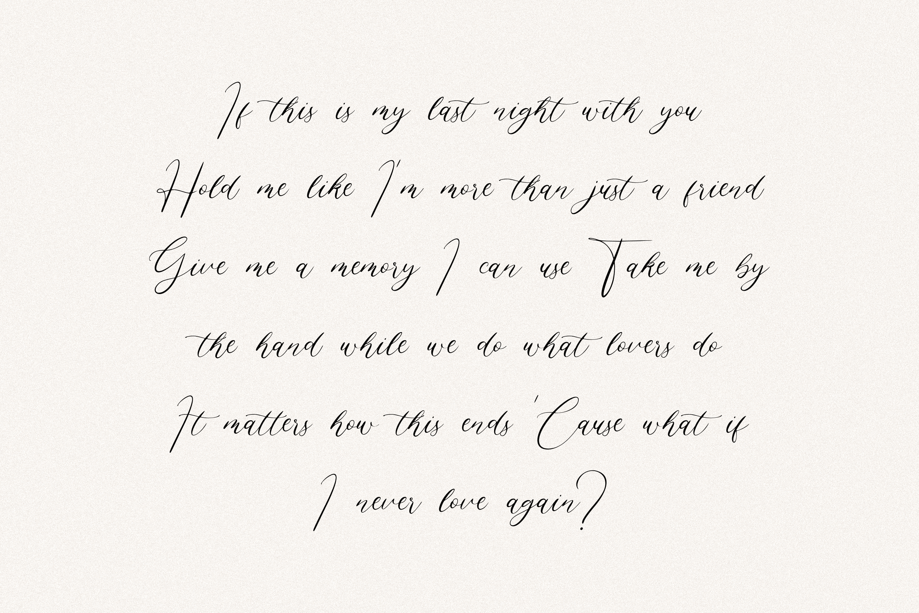Firataline Font preview image 3