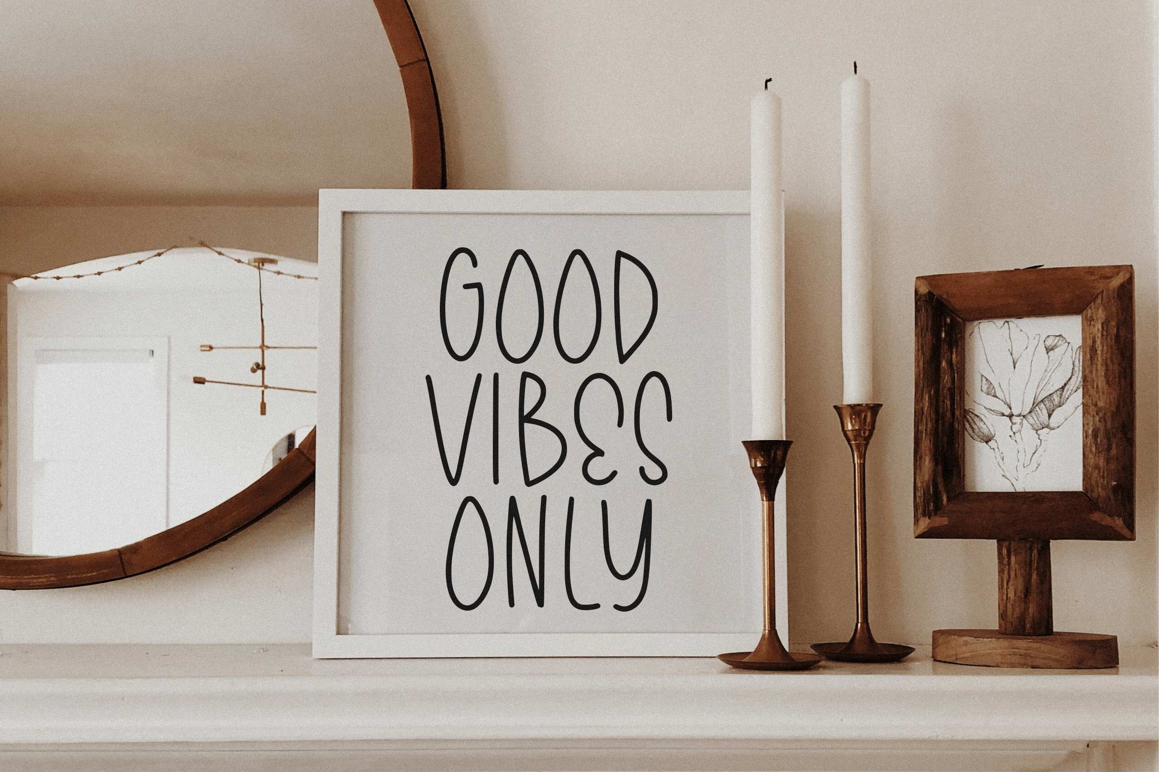 Skinny Rainbow Font preview image 3