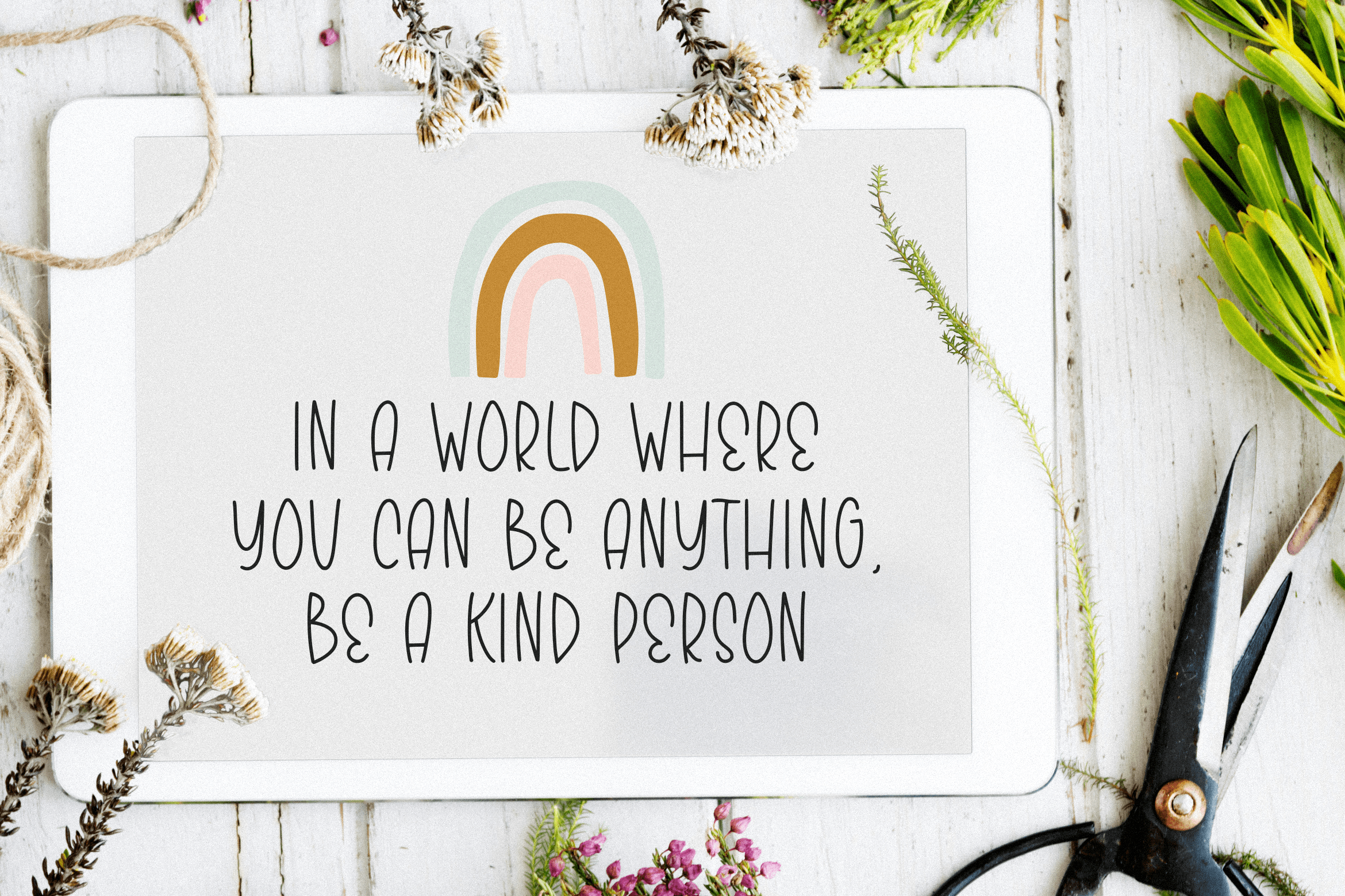Skinny Rainbow Font preview image 4