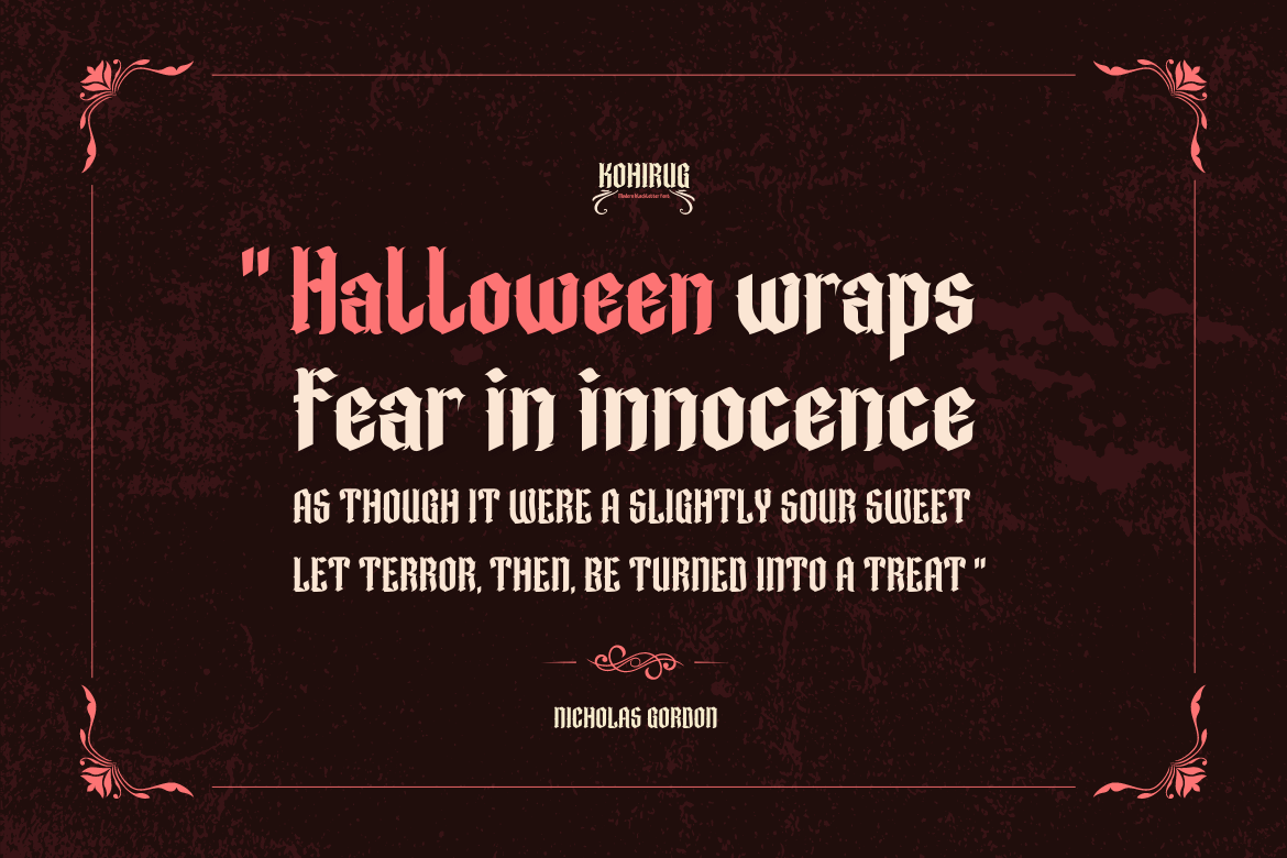 Kohirug Font preview image 5