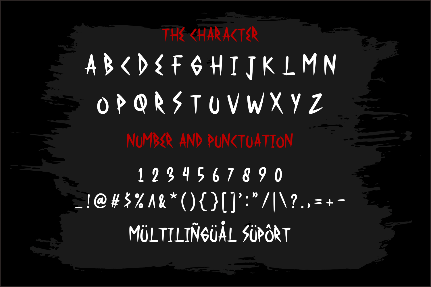Holly Trouble Font preview image 4