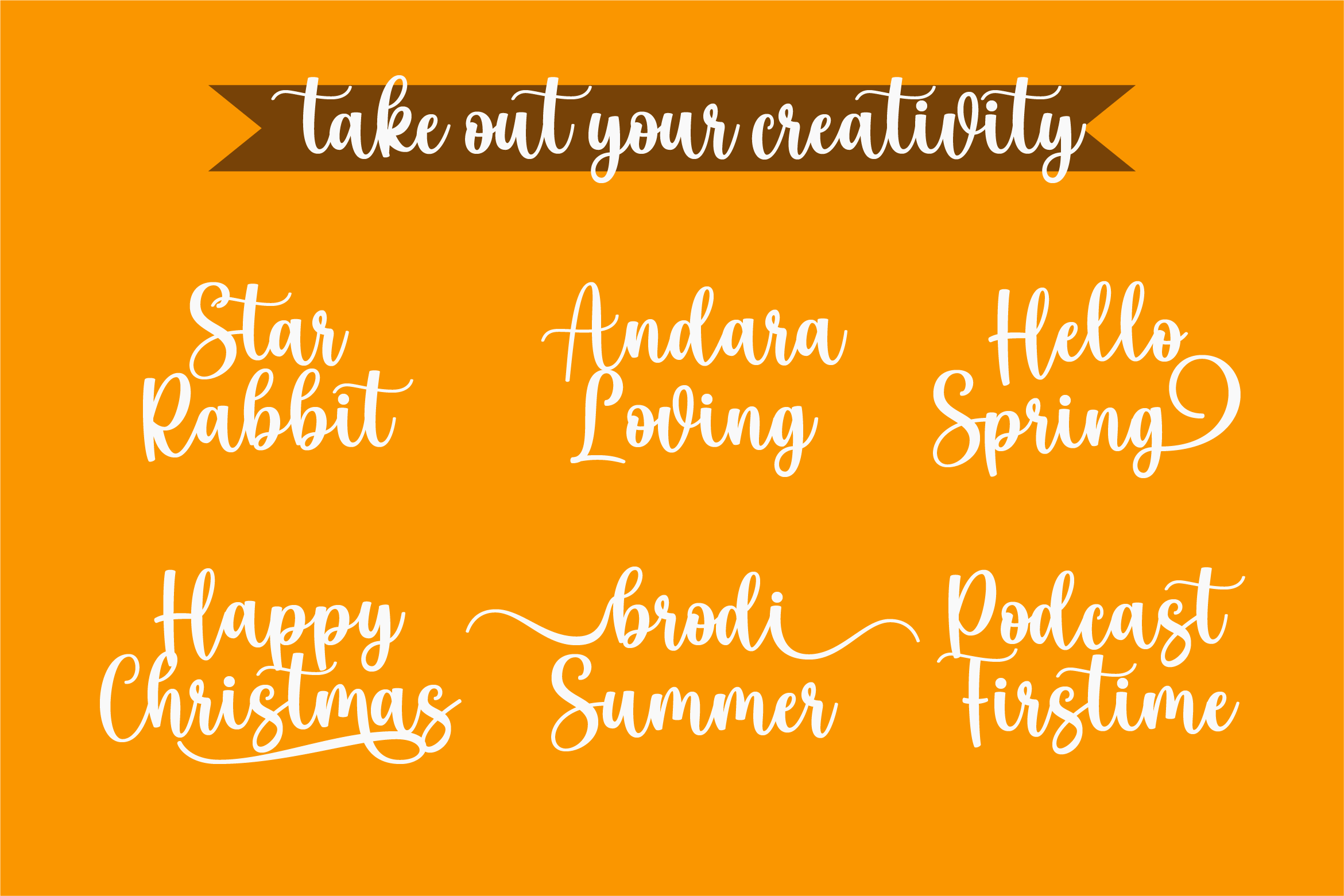 Sunshine Festival Font preview image 3