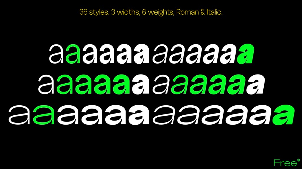 Random Grotesque Font preview image 3