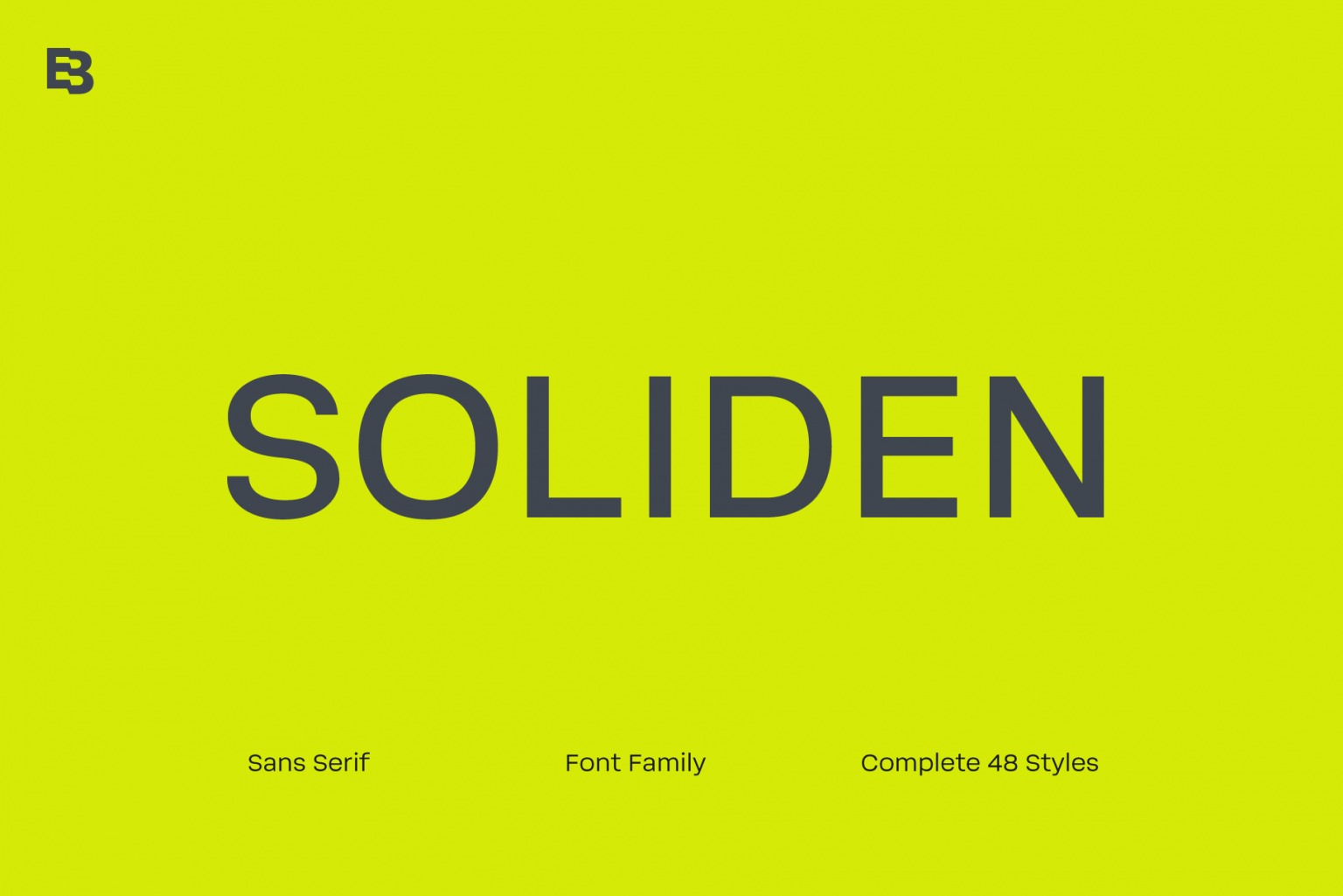 Soliden Sans Serif Font