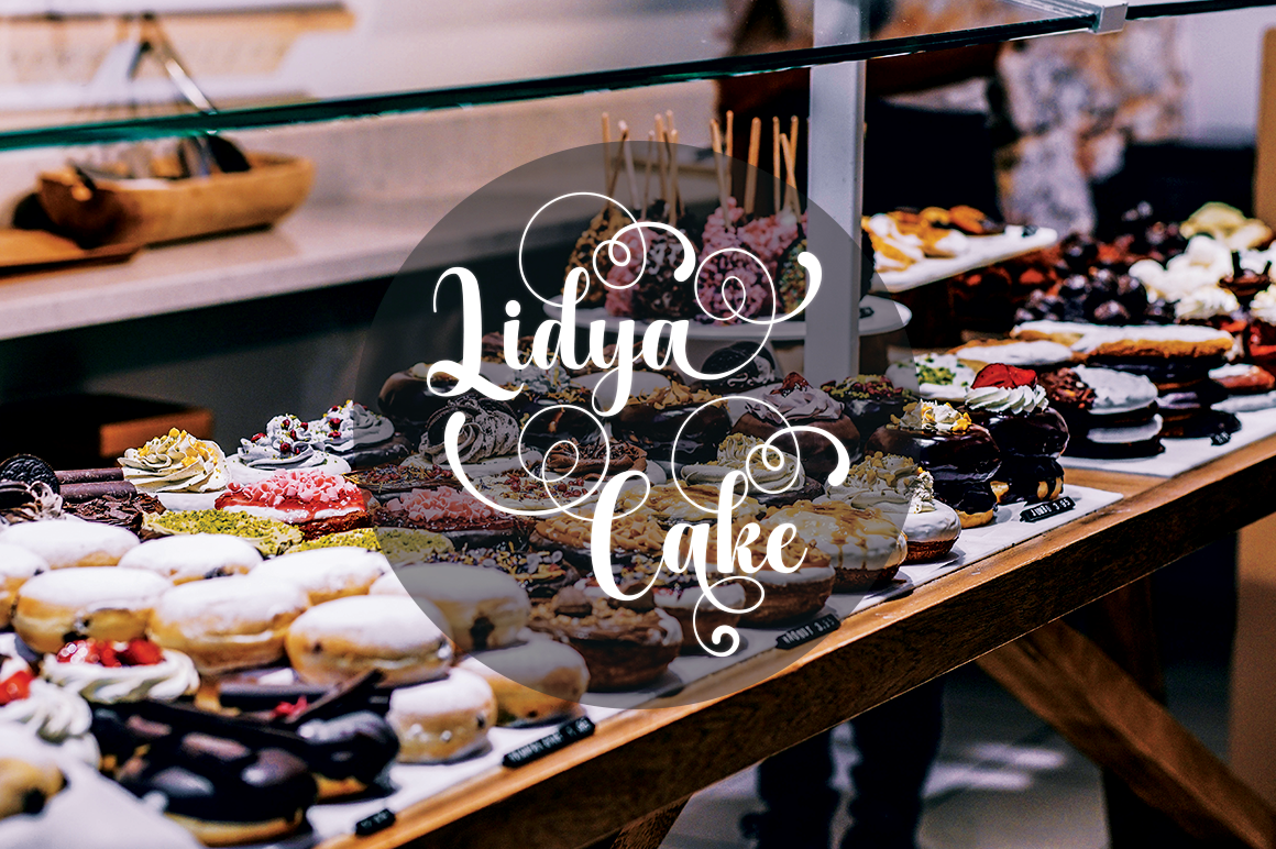 Birthday Cake Font preview image 5
