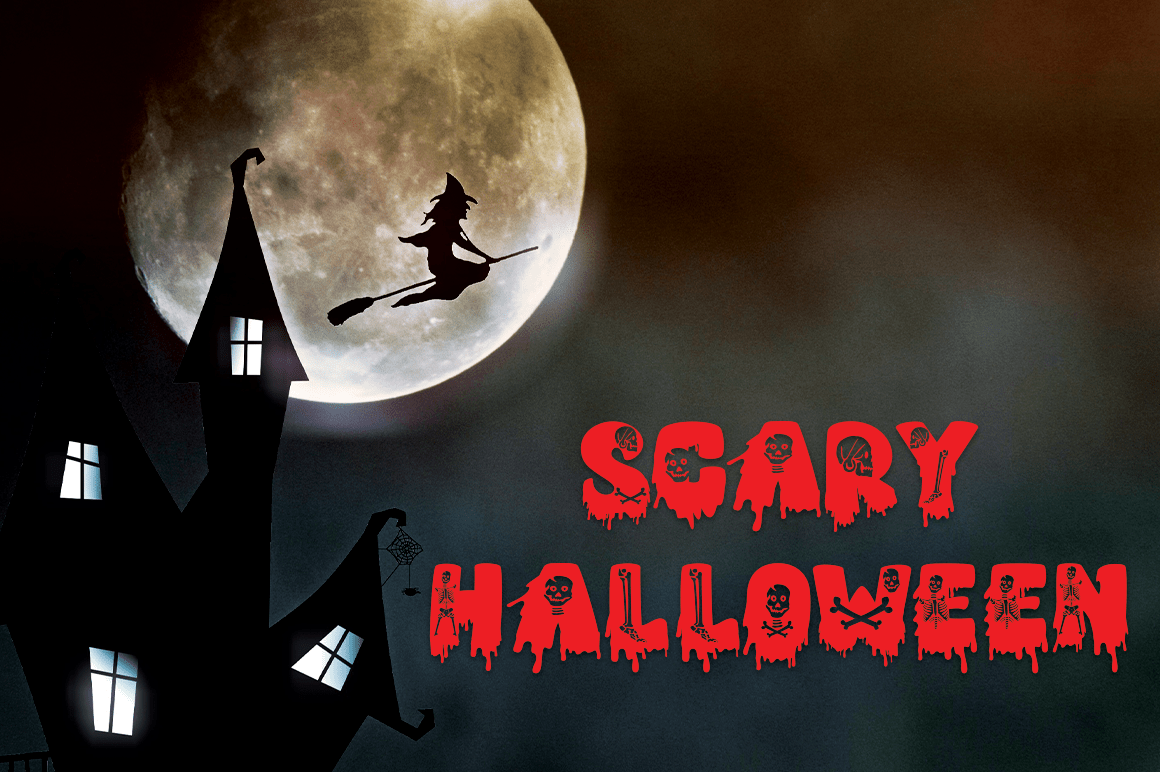 Halloween Witches Font Duo preview image 5