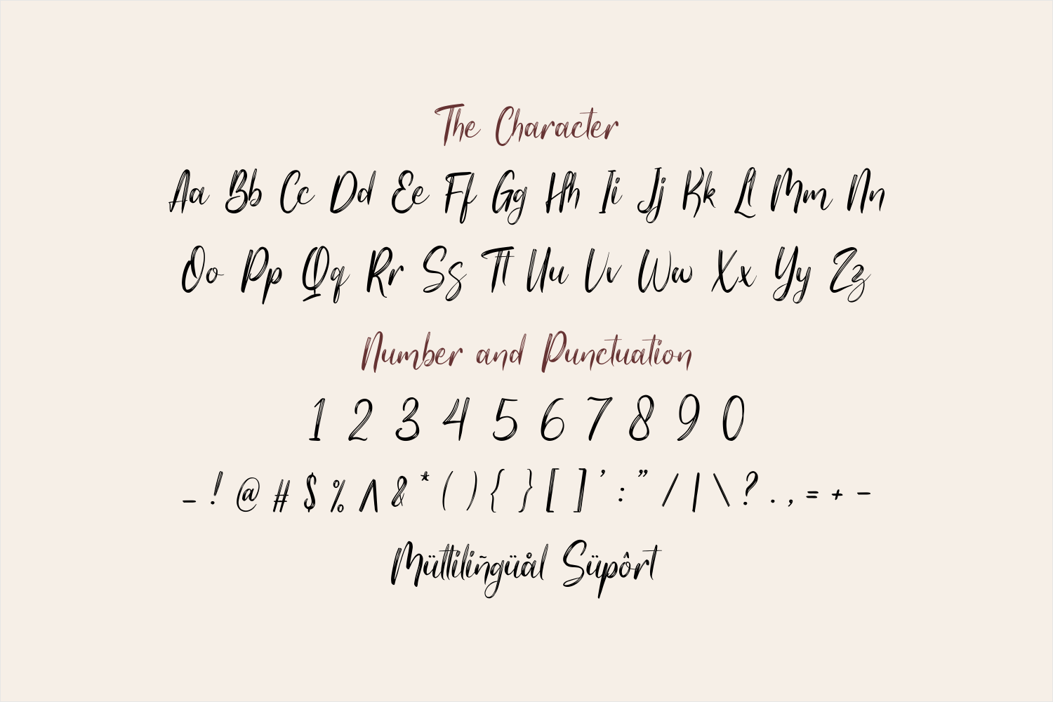 Bostime Font preview image 4