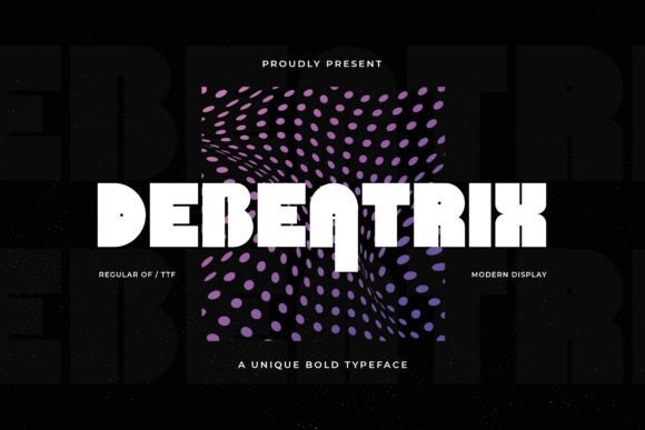 Debeatrix Display Font