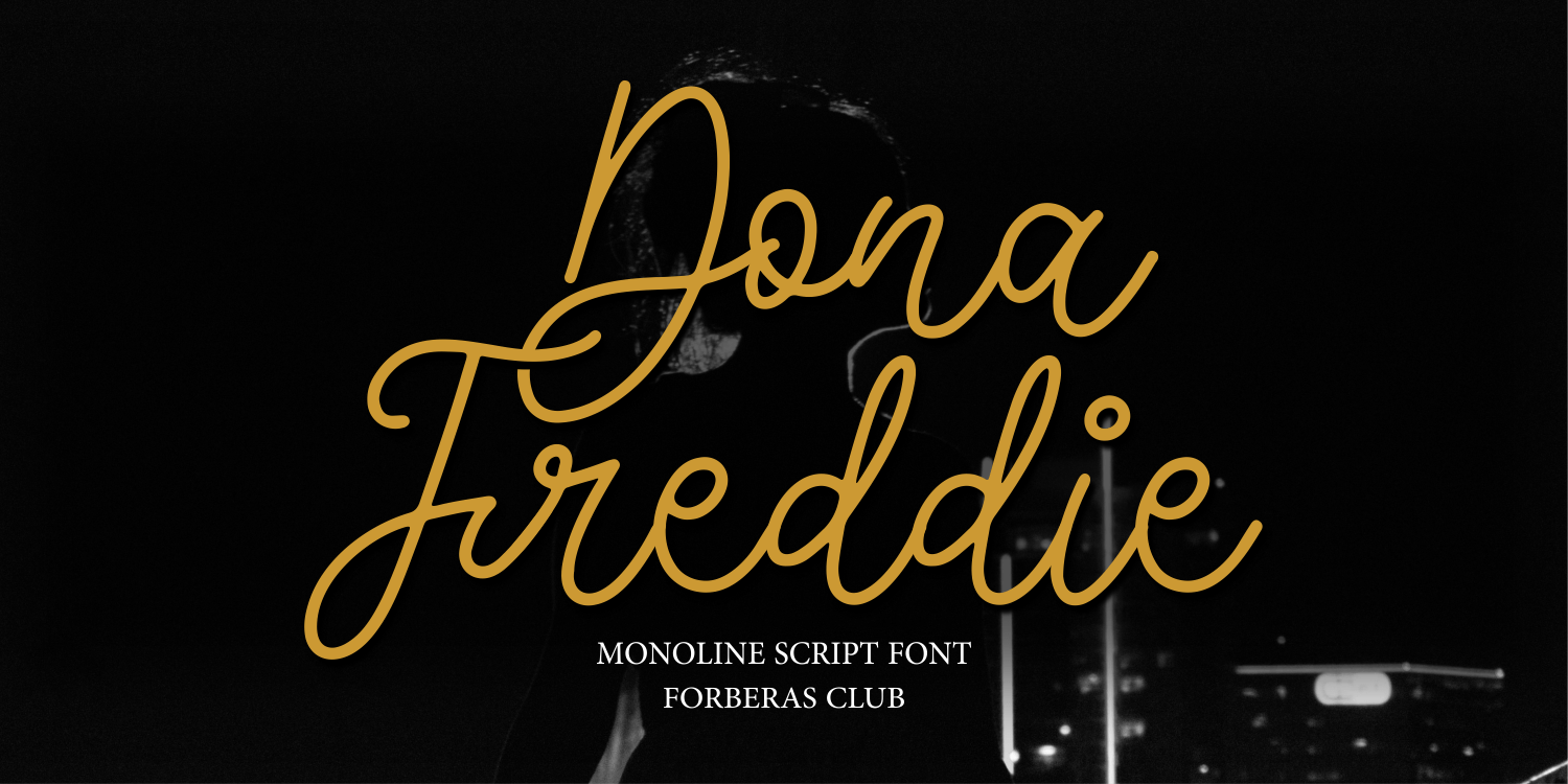 Dona Freddie Handwritten Font