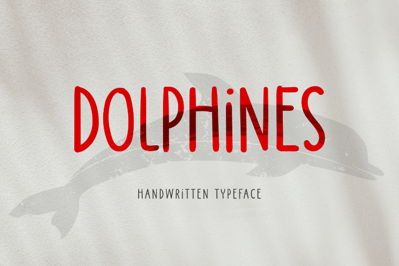 Dolphines Display Font